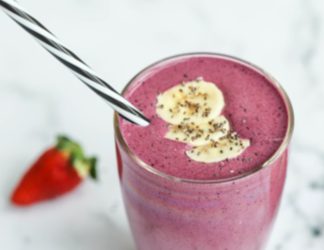 The Triple Berry Protein Smoothie